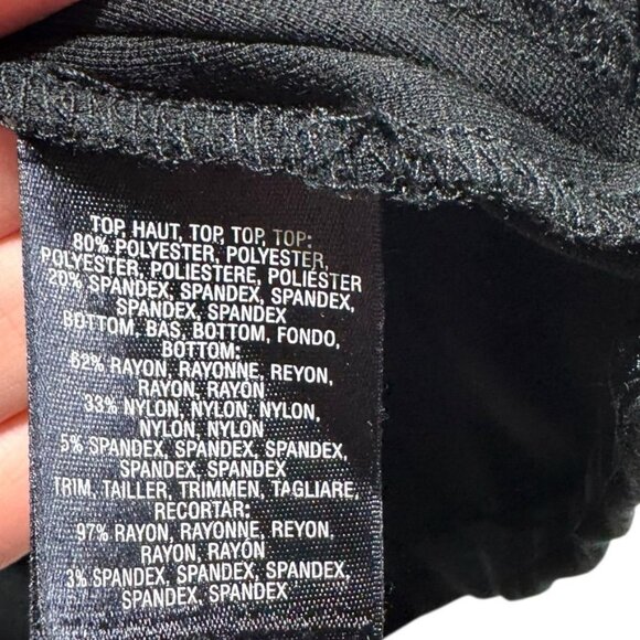 Maeve Sleeveless Minidress Black/White Size 6 - Picture 7 of 8